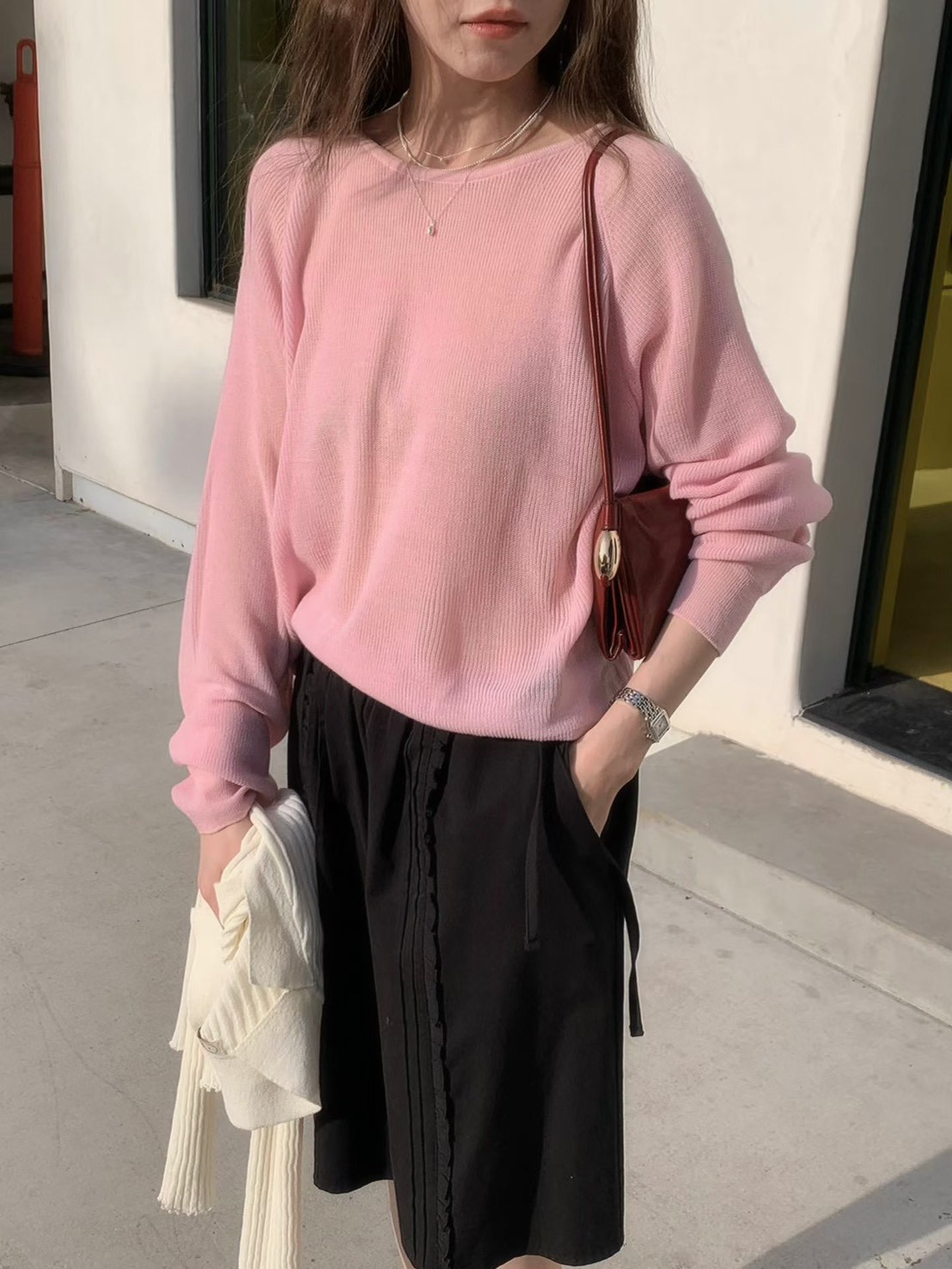 A52.可愛糖果拉克蘭針織衫