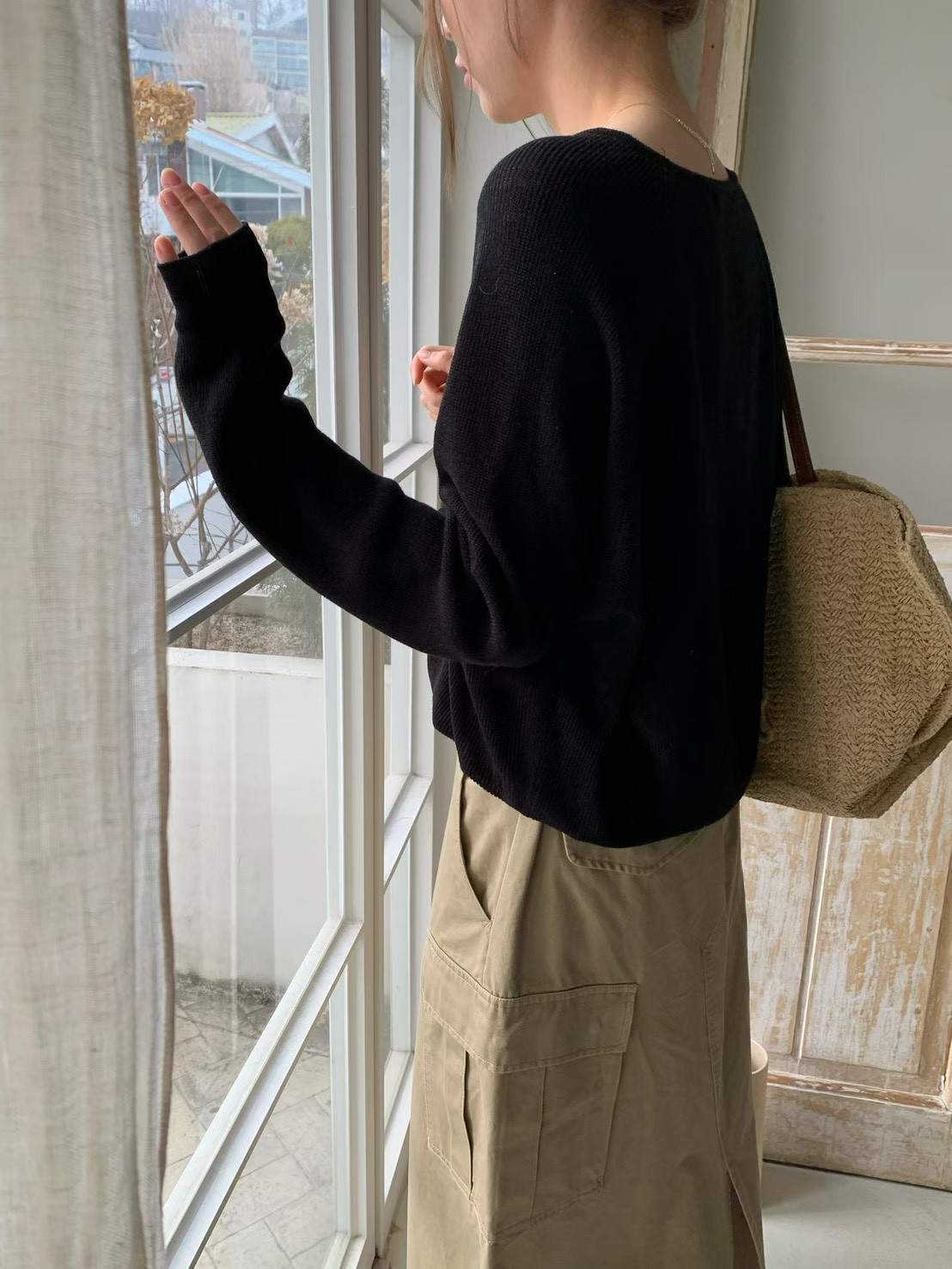 A52.可愛糖果拉克蘭針織衫