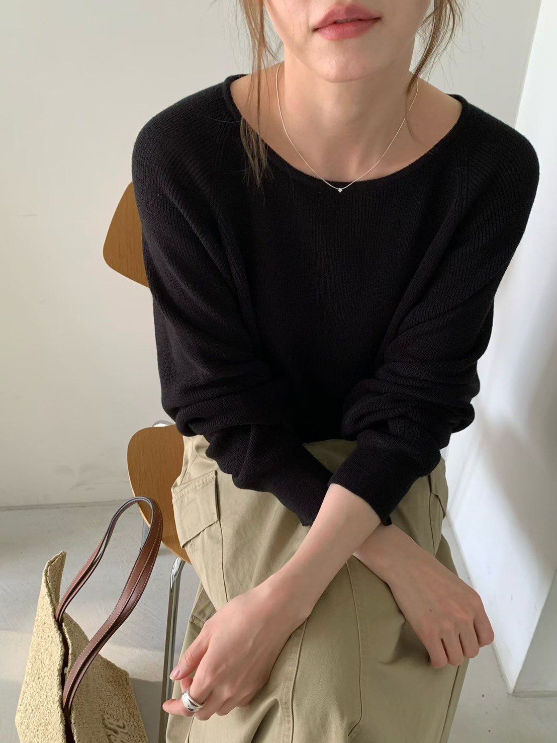 A52.可愛糖果拉克蘭針織衫