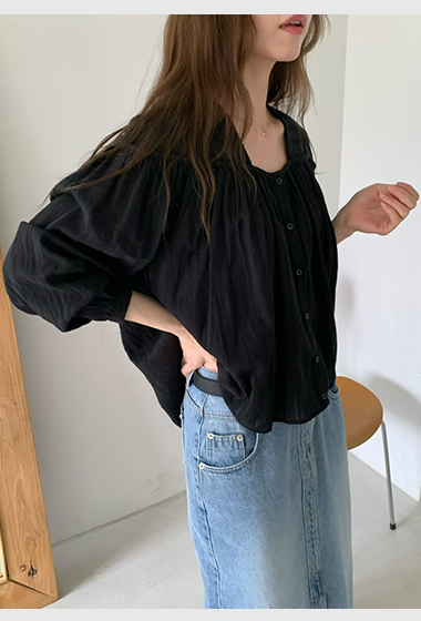 A57.緹花綁帶甜姐兒罩衫