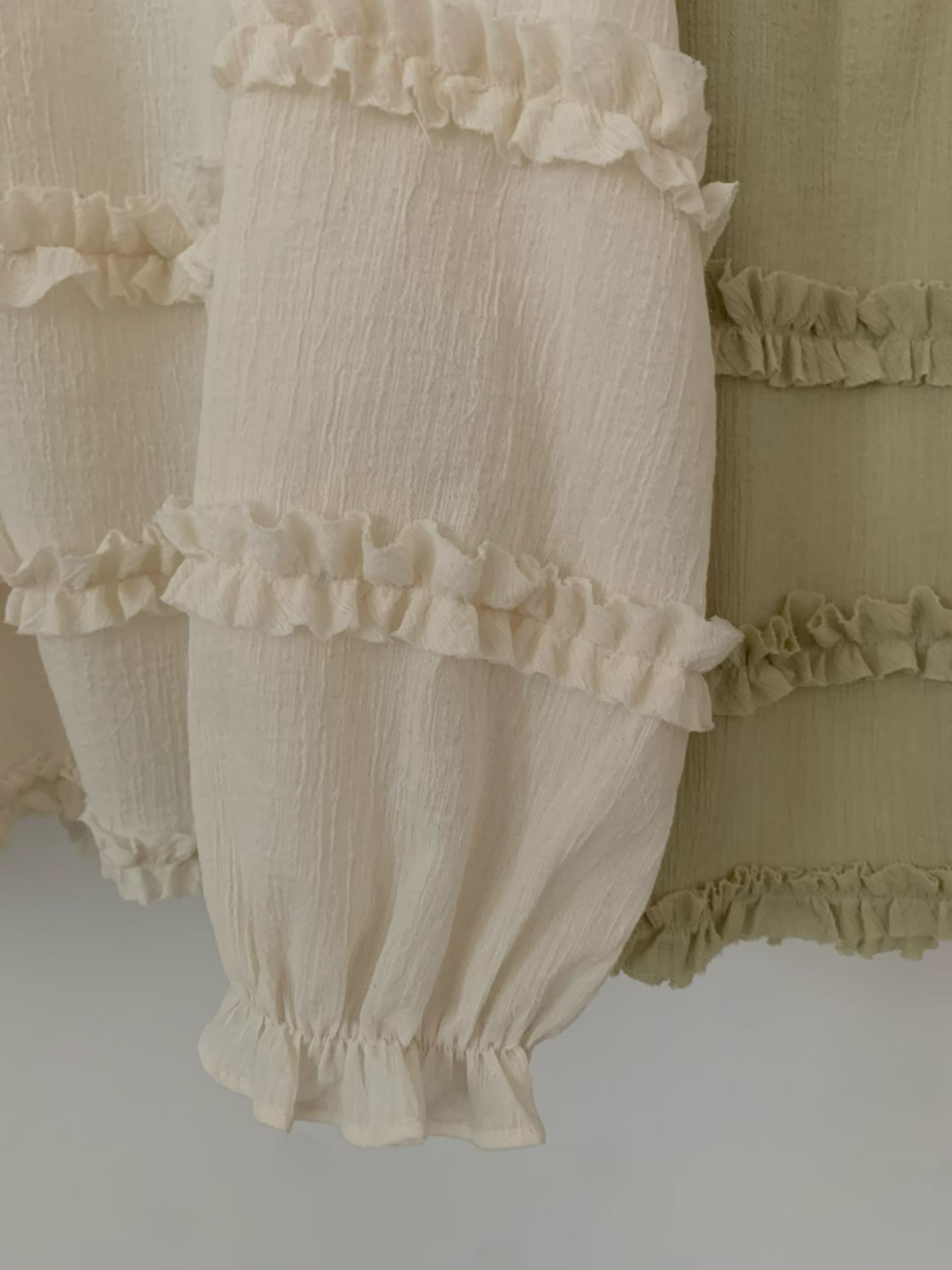 B29.浪漫層次荷葉罩衫