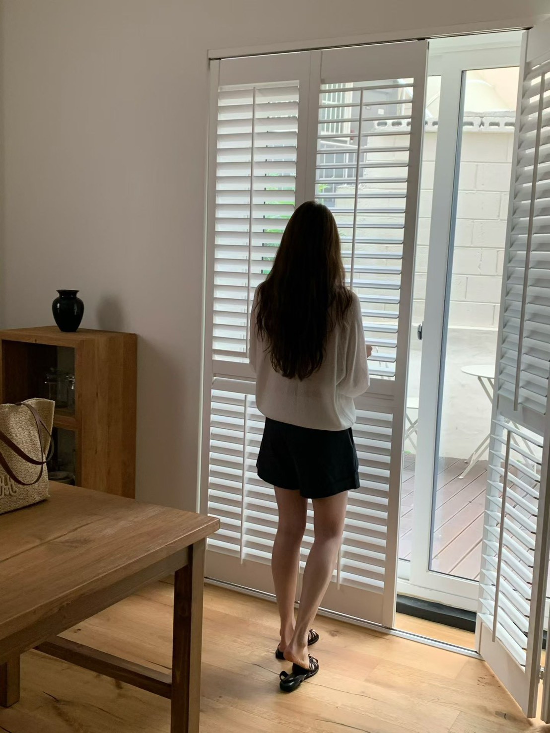 B33.透氣亞麻拉克蘭針織衫