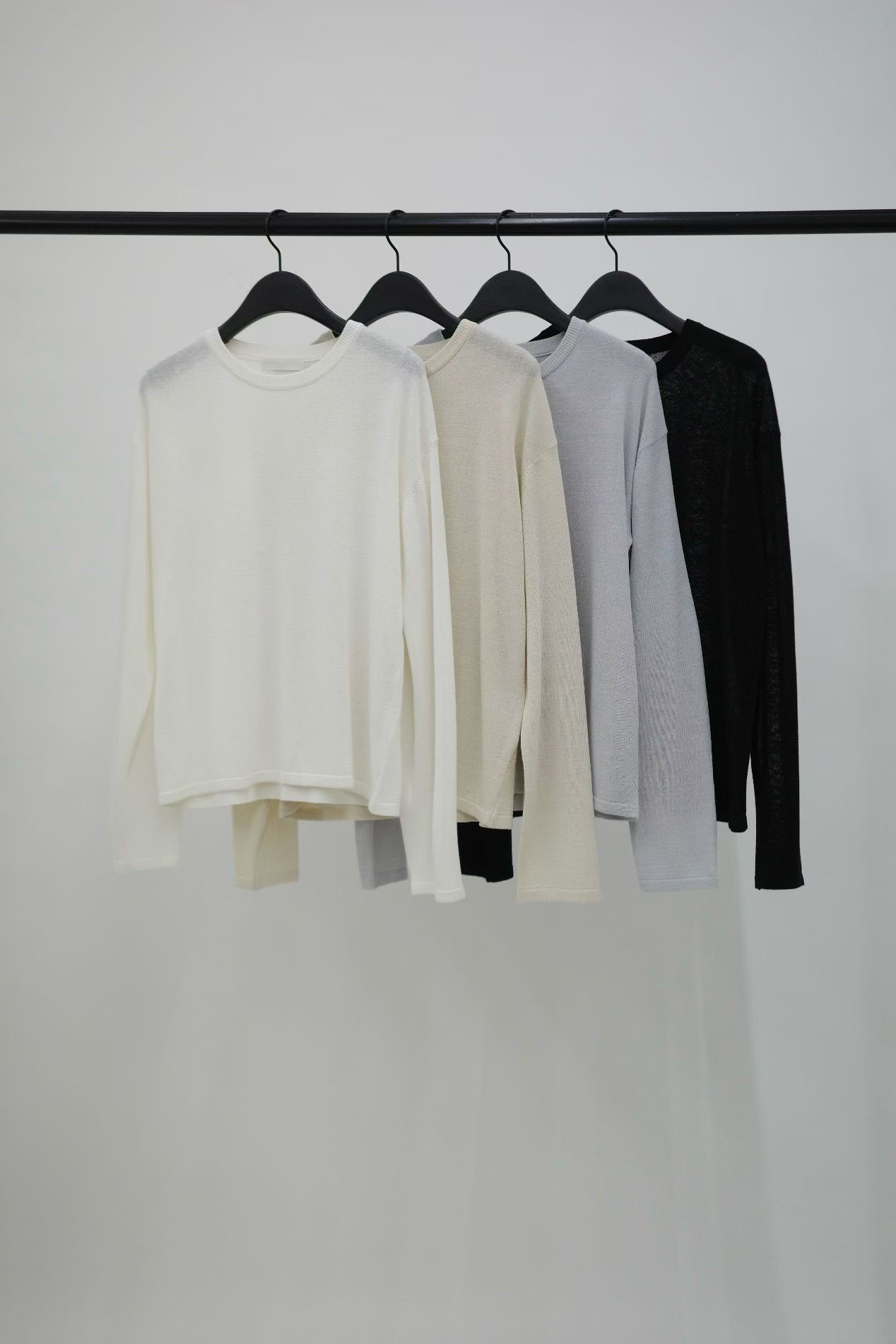 B85.纖瘦家莫蘭迪針織衫