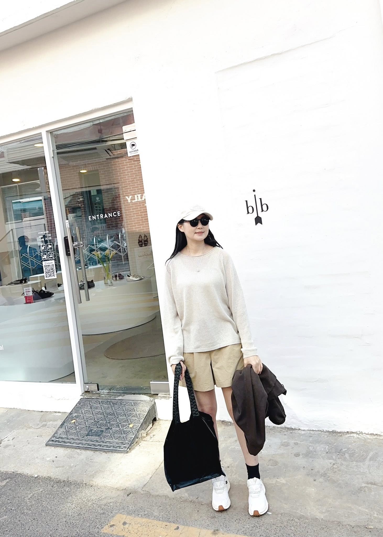 B105.粉嫩女孩百搭針織衫