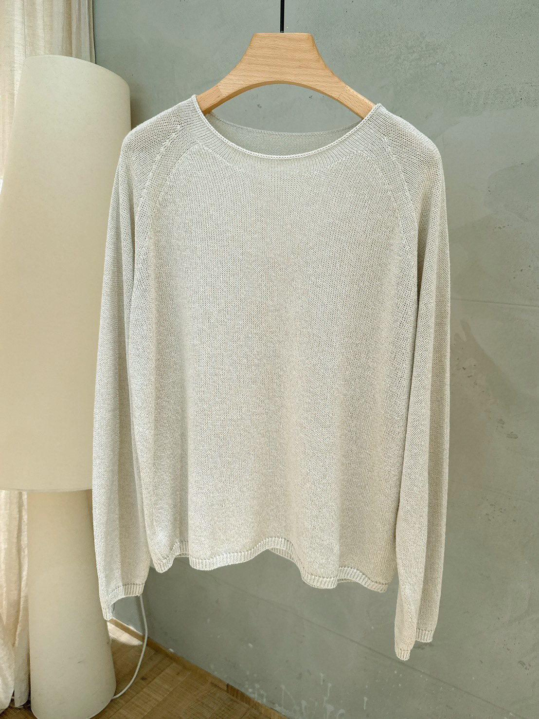 B105.粉嫩女孩百搭針織衫