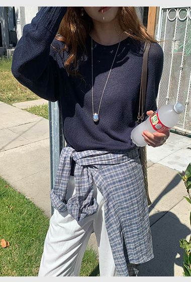 B30.大V家溫柔薄針織衫