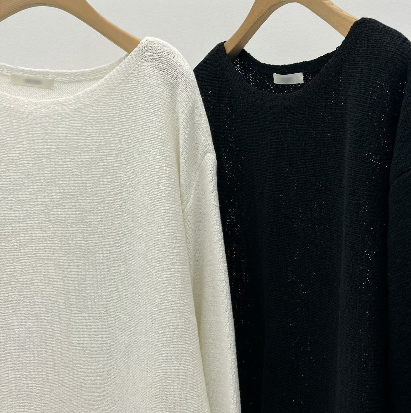 B28.大V家扁領優雅針織衫