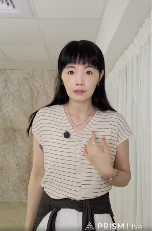 雅致V領排釦上衣