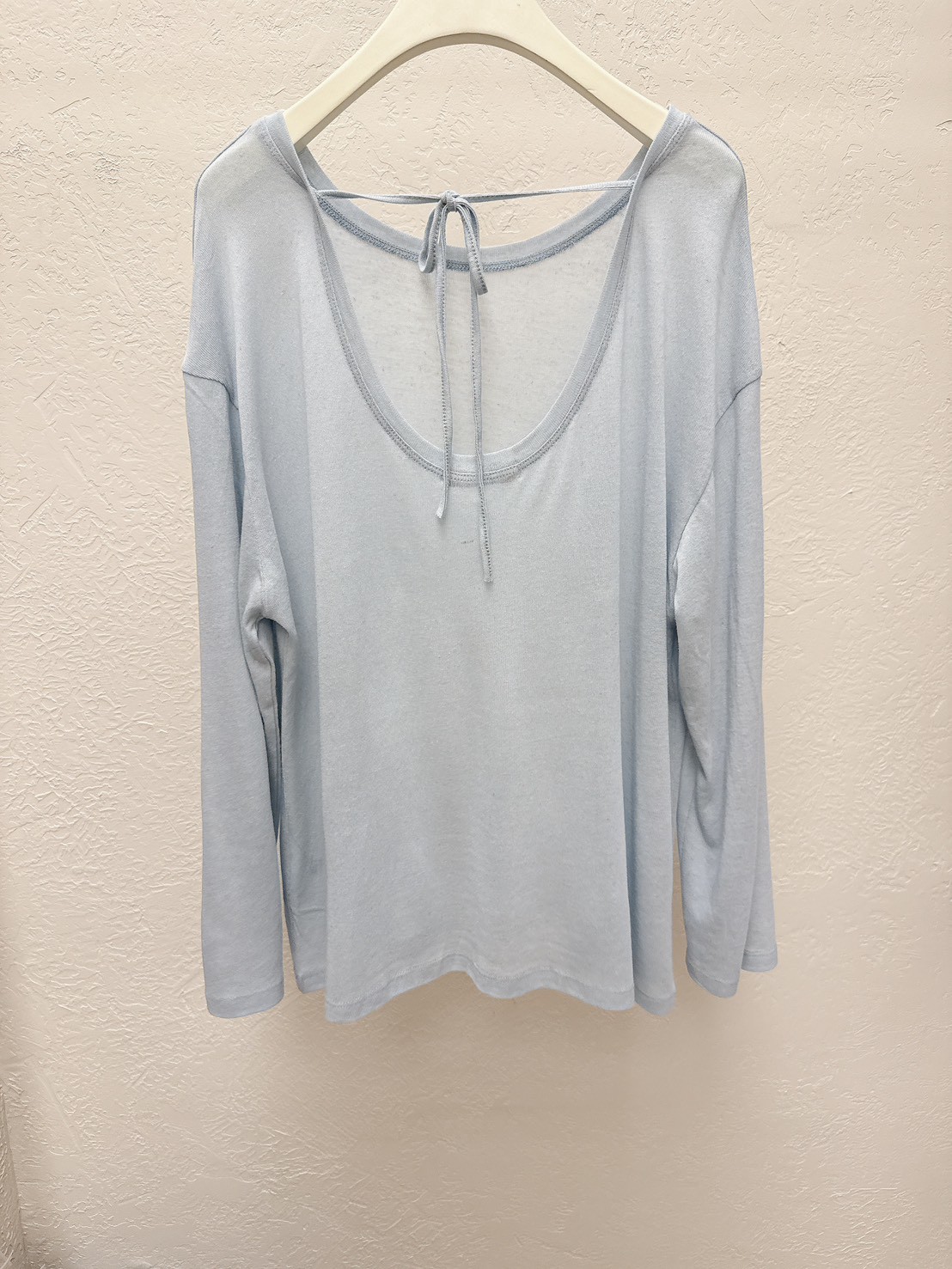 B24.後背綁帶慵懶針織衫