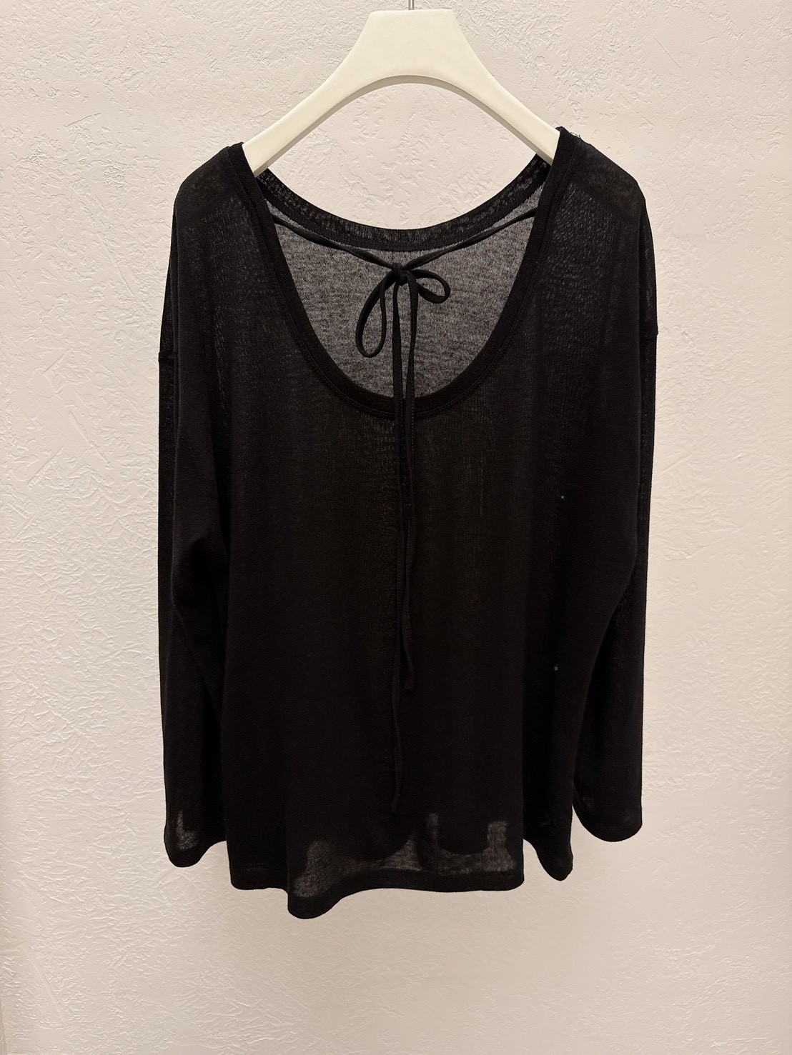 B24.後背綁帶慵懶針織衫