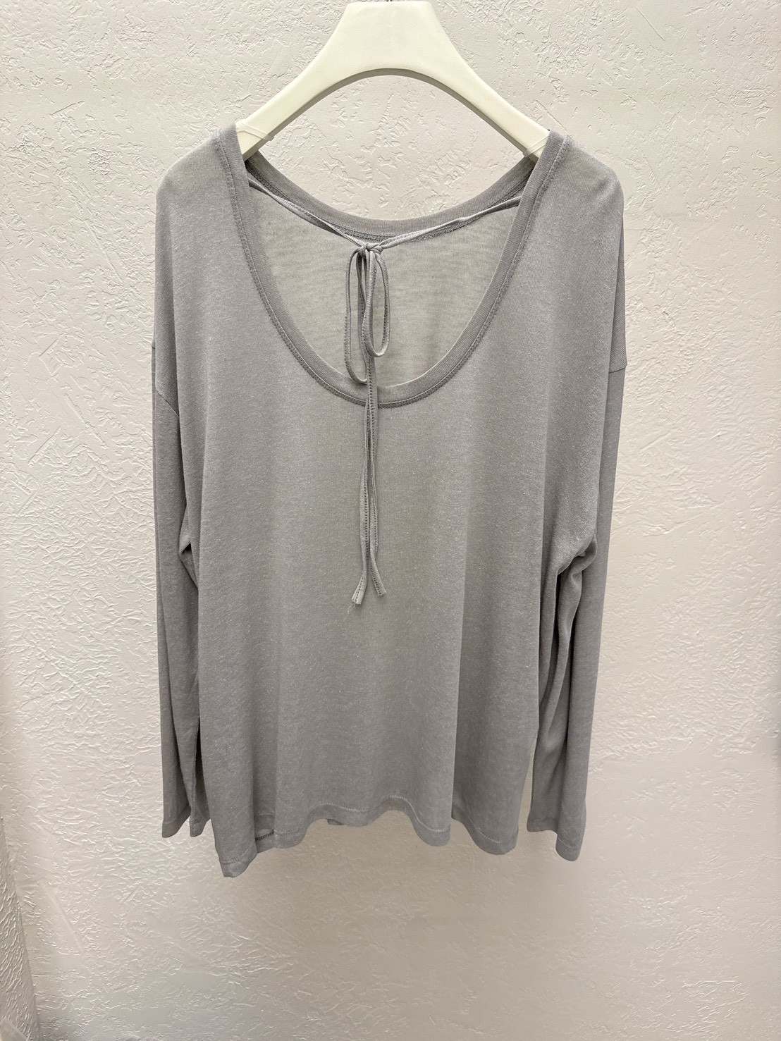 B24.後背綁帶慵懶針織衫