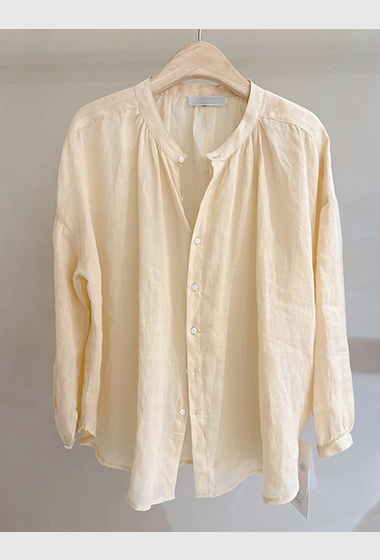 B15.初夏100%苧麻罩衫上衣