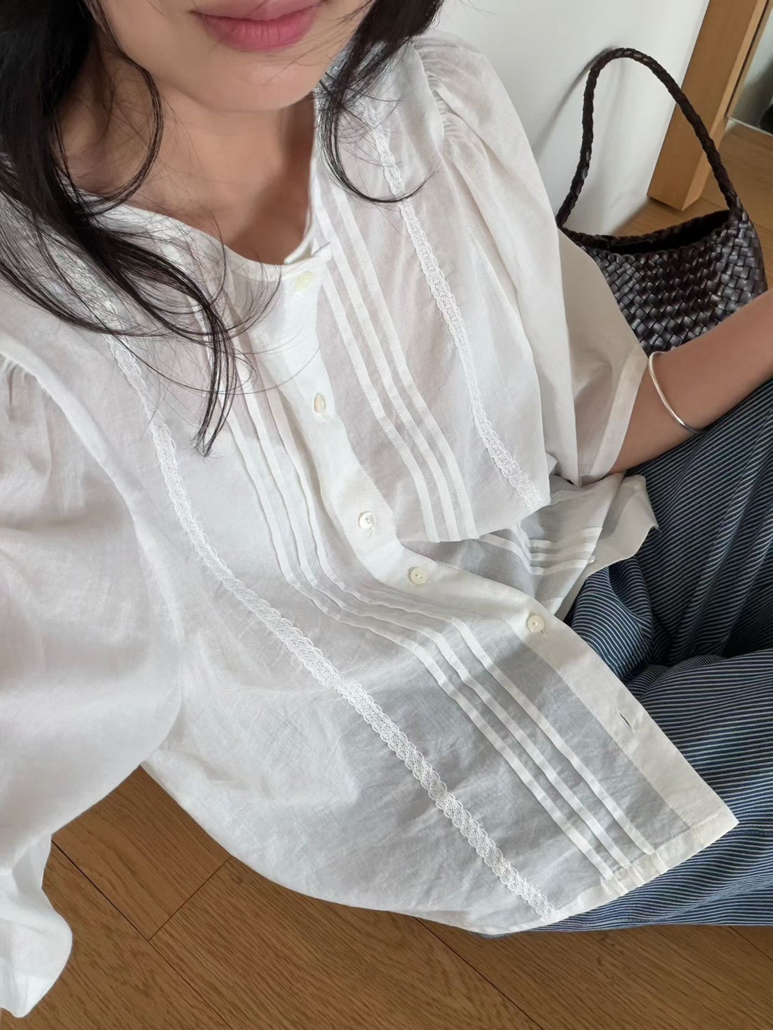 B08.瘦瘦歐膩日系雅致上衣