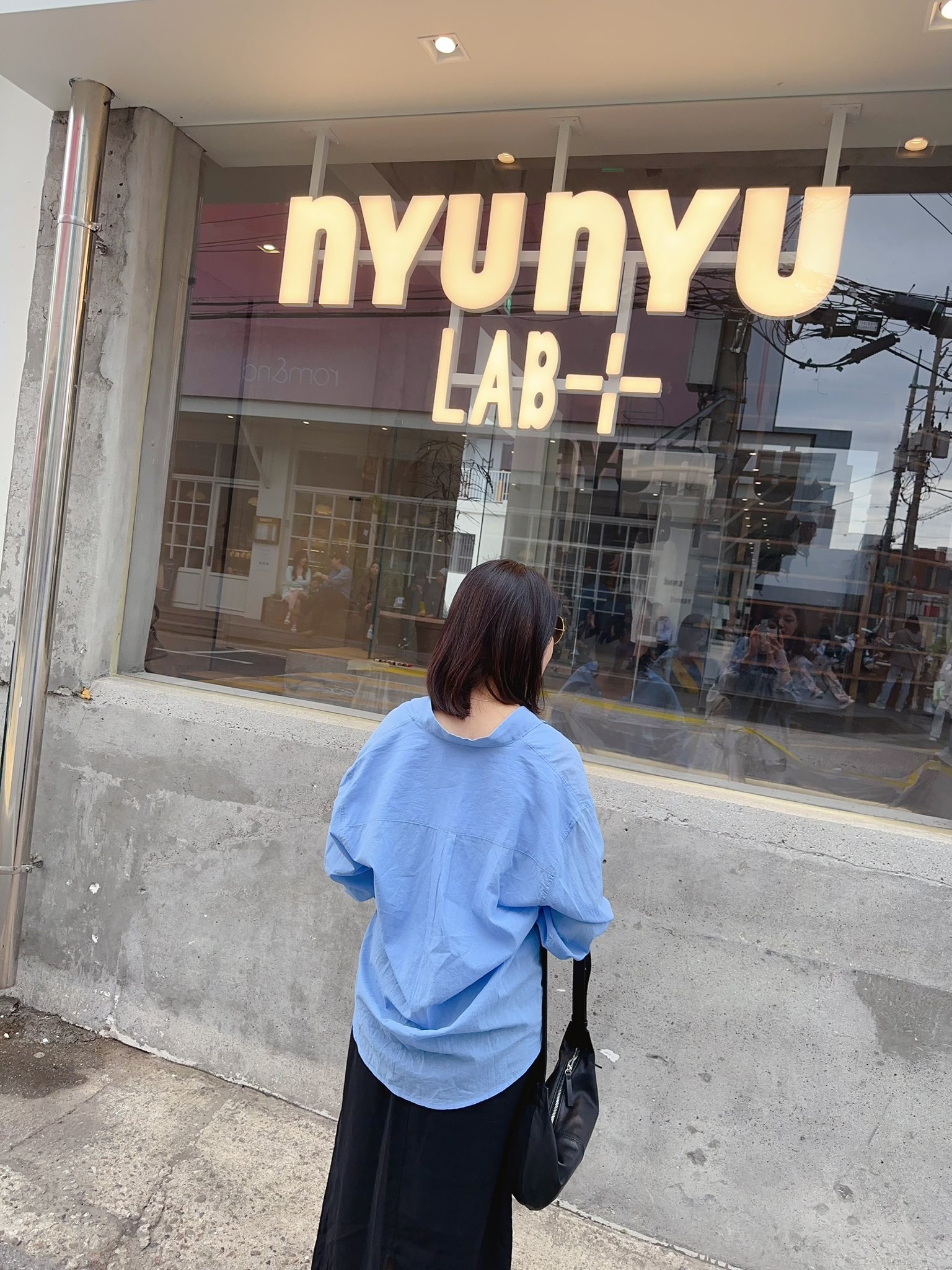 清爽家氣質柔色薄棉襯衫