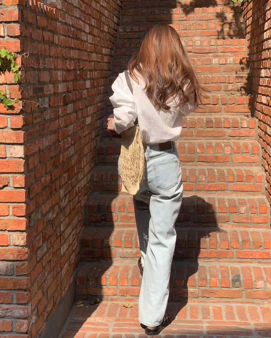 A43.知性女孩單口袋襯衫