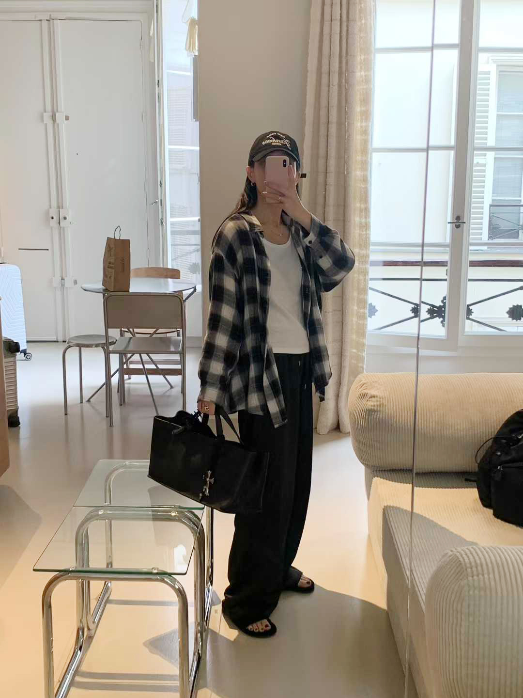 A67.清爽家推薦人氣格紋襯衫