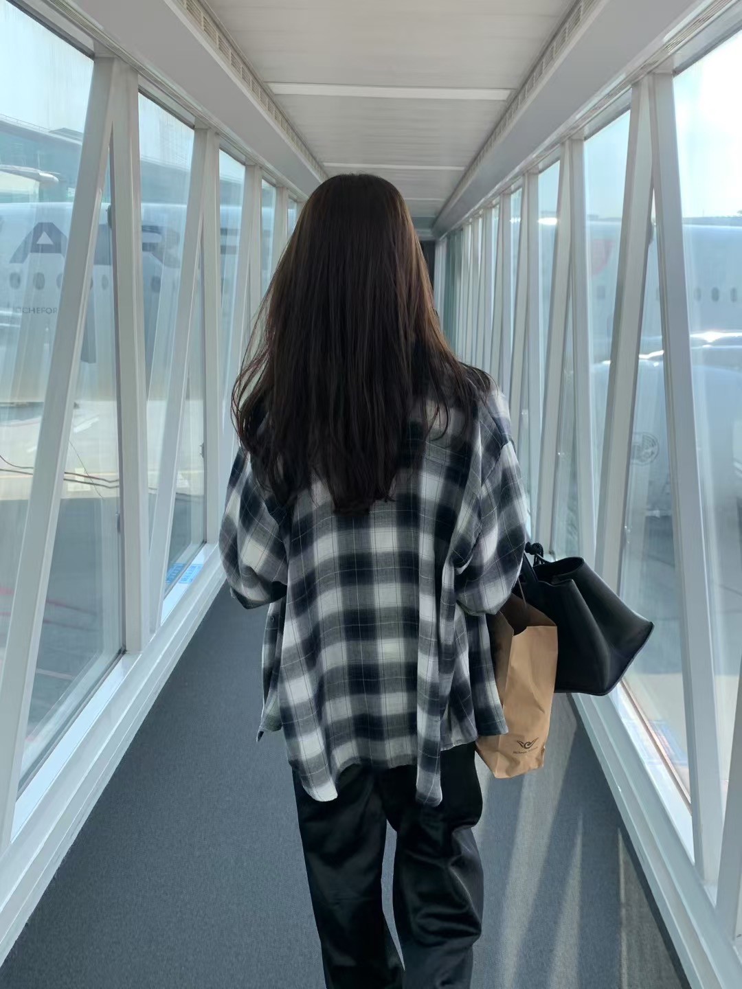 A67.清爽家推薦人氣格紋襯衫