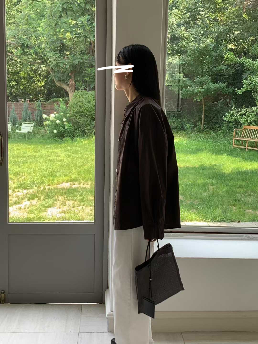 A72.清爽家莫蘭迪淡雅襯衫