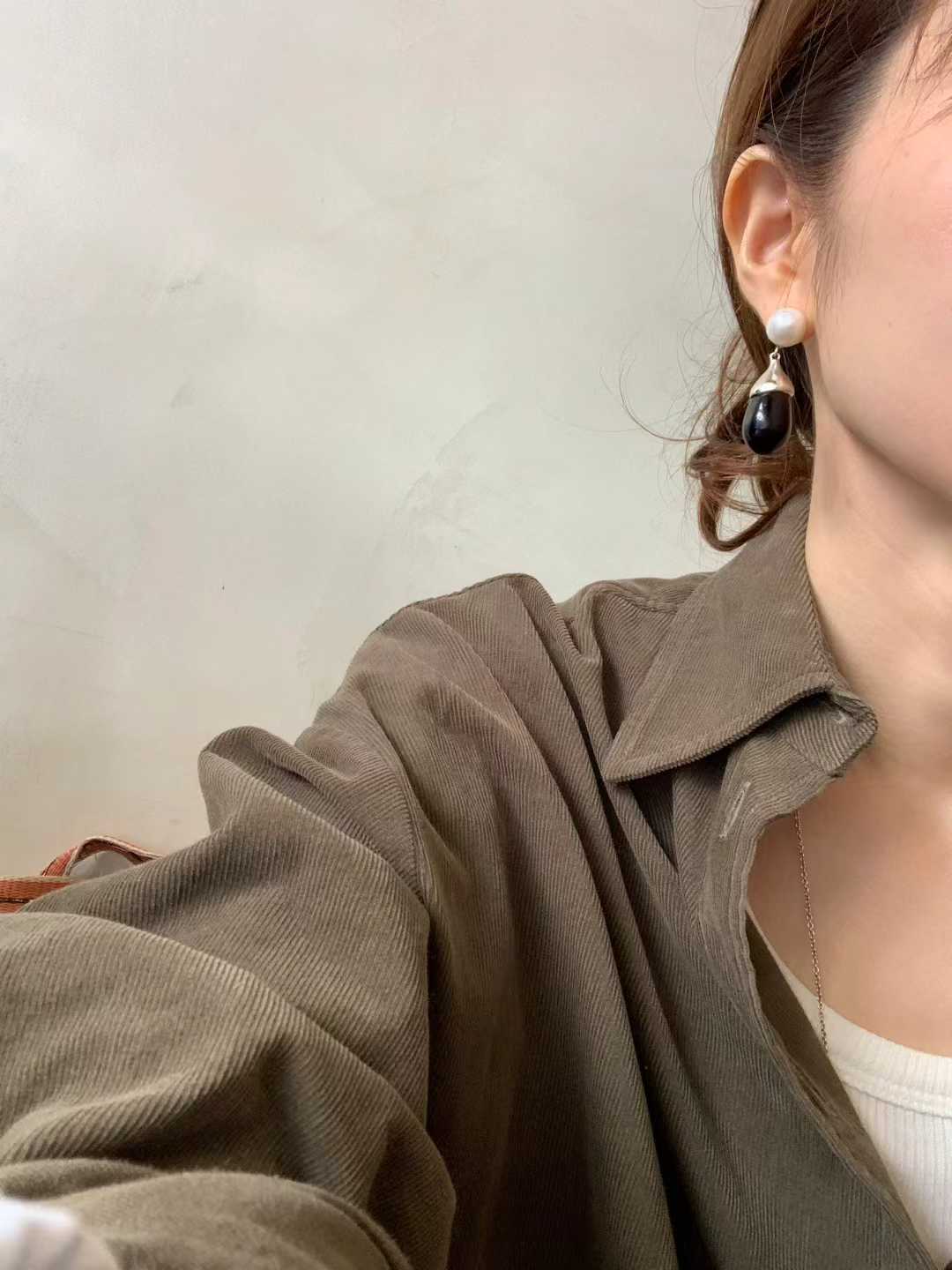 A11.顏值家秋日燈心絨襯衫