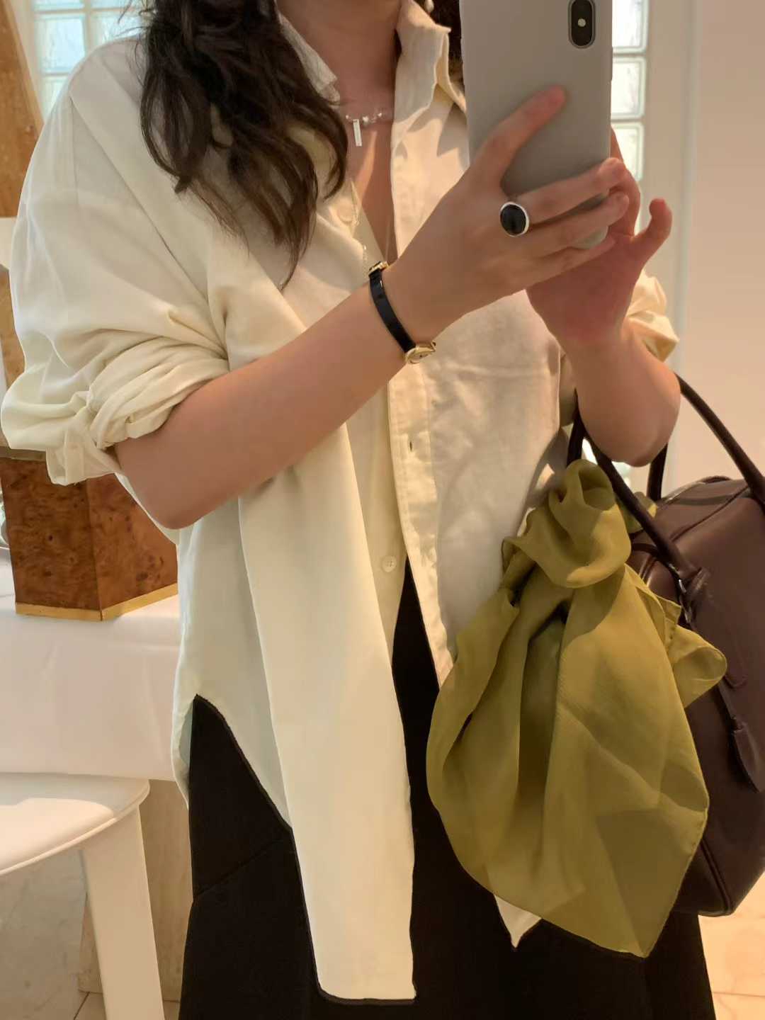 A11.顏值家秋日燈心絨襯衫