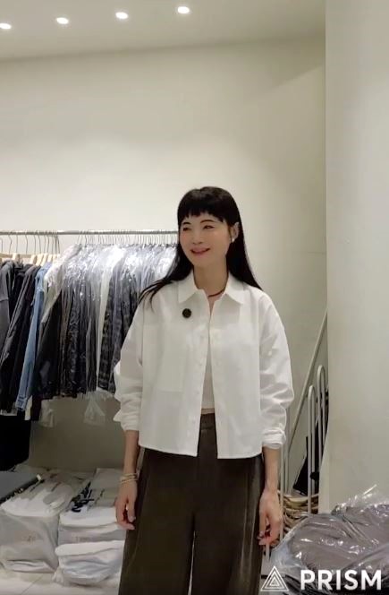 小臉歐膩後中心線挺版襯衫