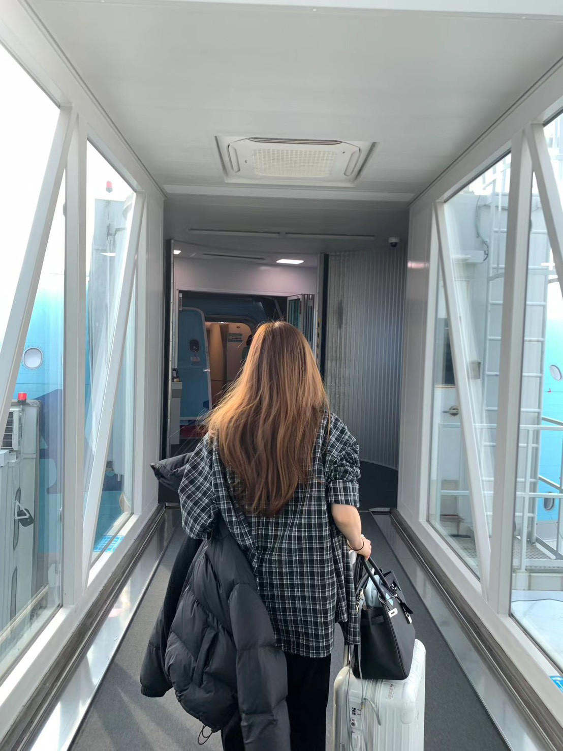 C42.顏值家節慶氛圍格紋襯衫