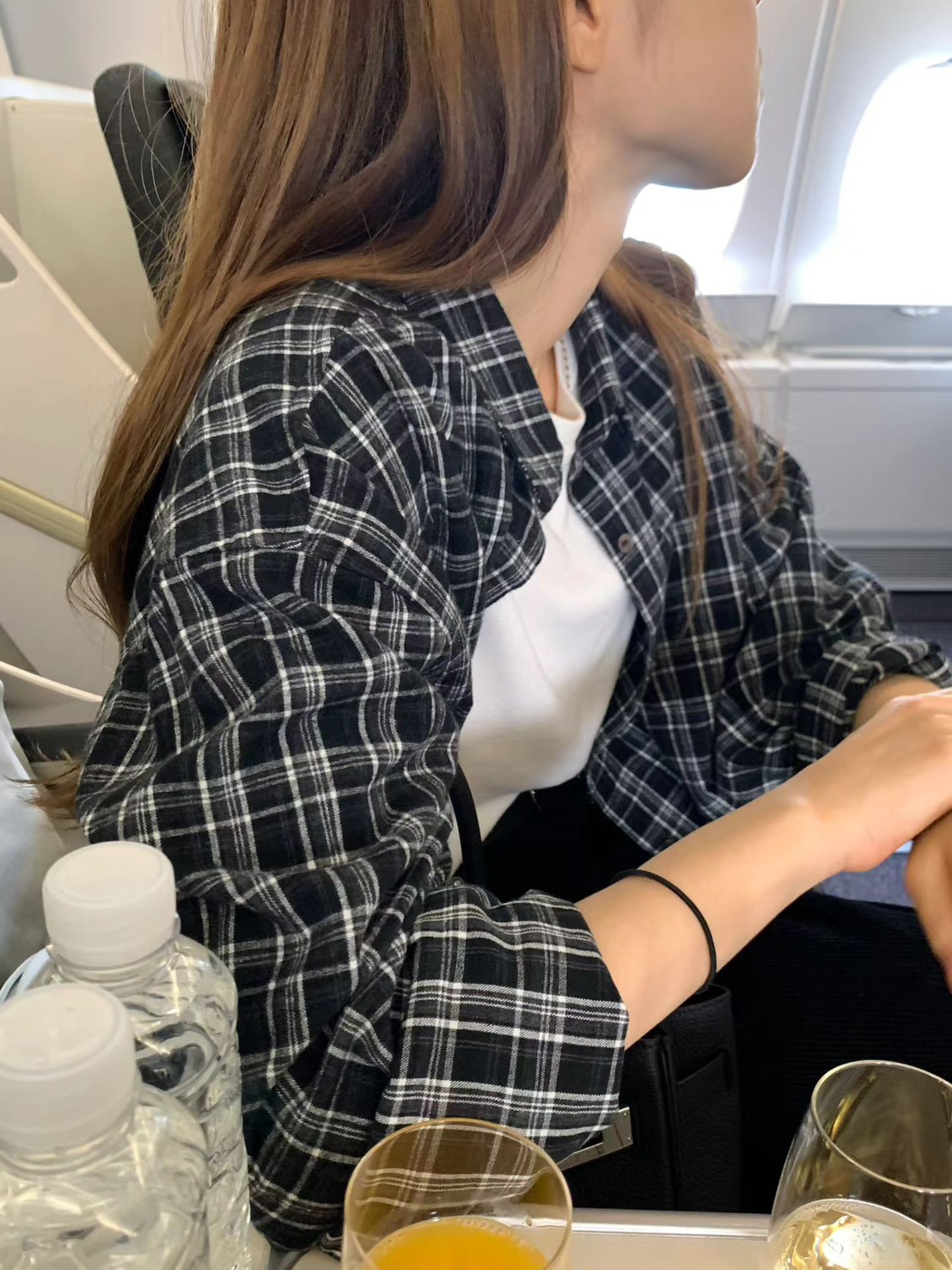 C42.顏值家節慶氛圍格紋襯衫