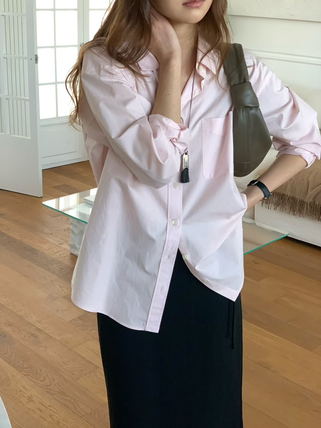 B09.大V家春日糖果色襯衫