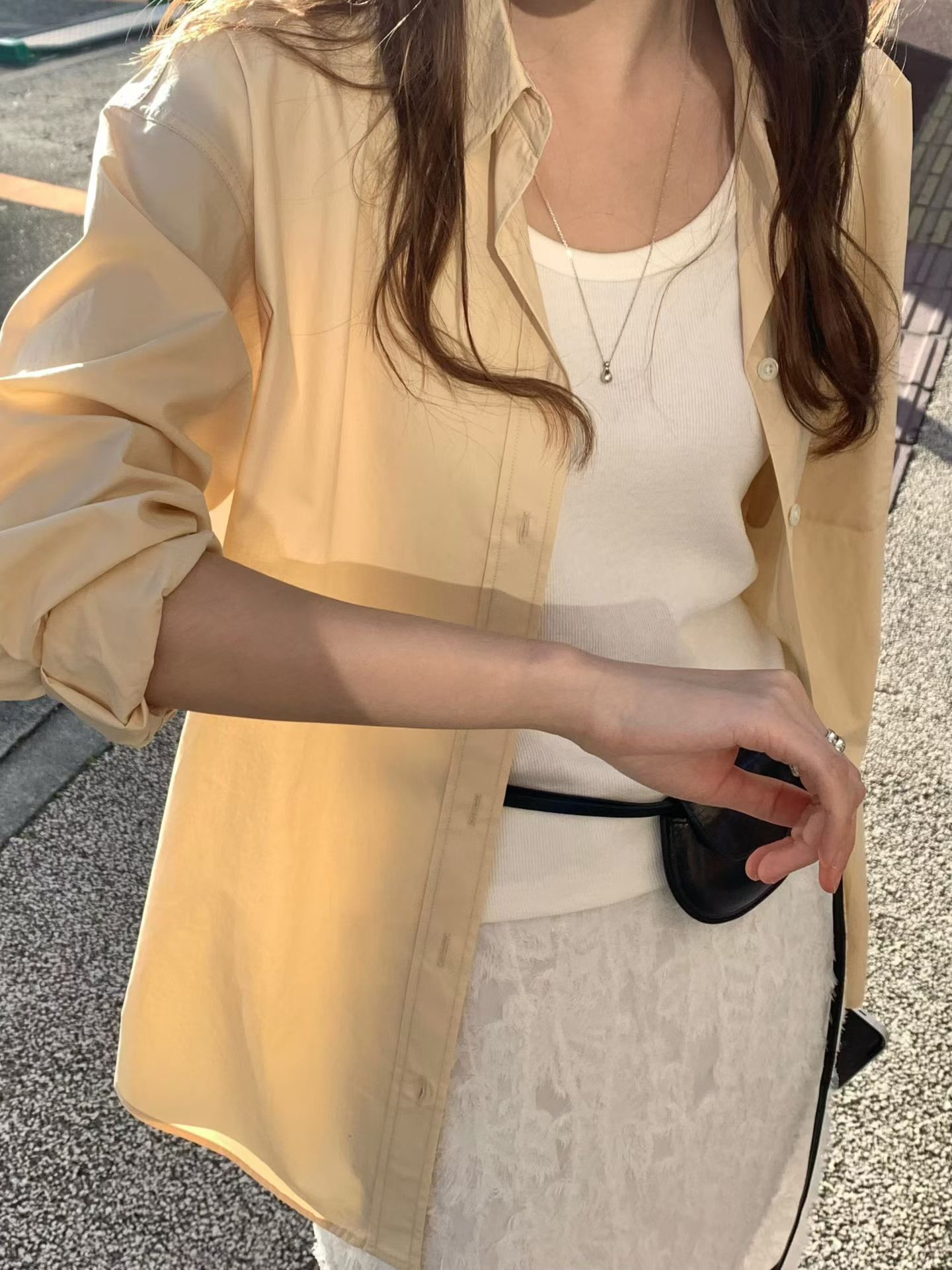 B09.大V家春日糖果色襯衫