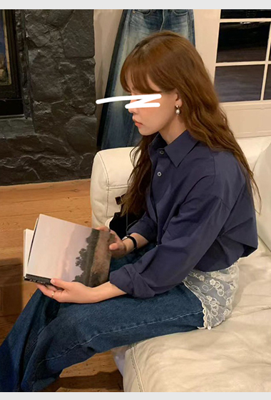 A26.甜姊兒百搭粉彩襯衫