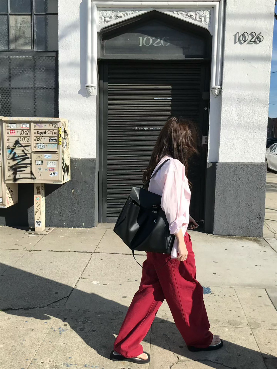 A95.小V家粉彩直條紋襯衫