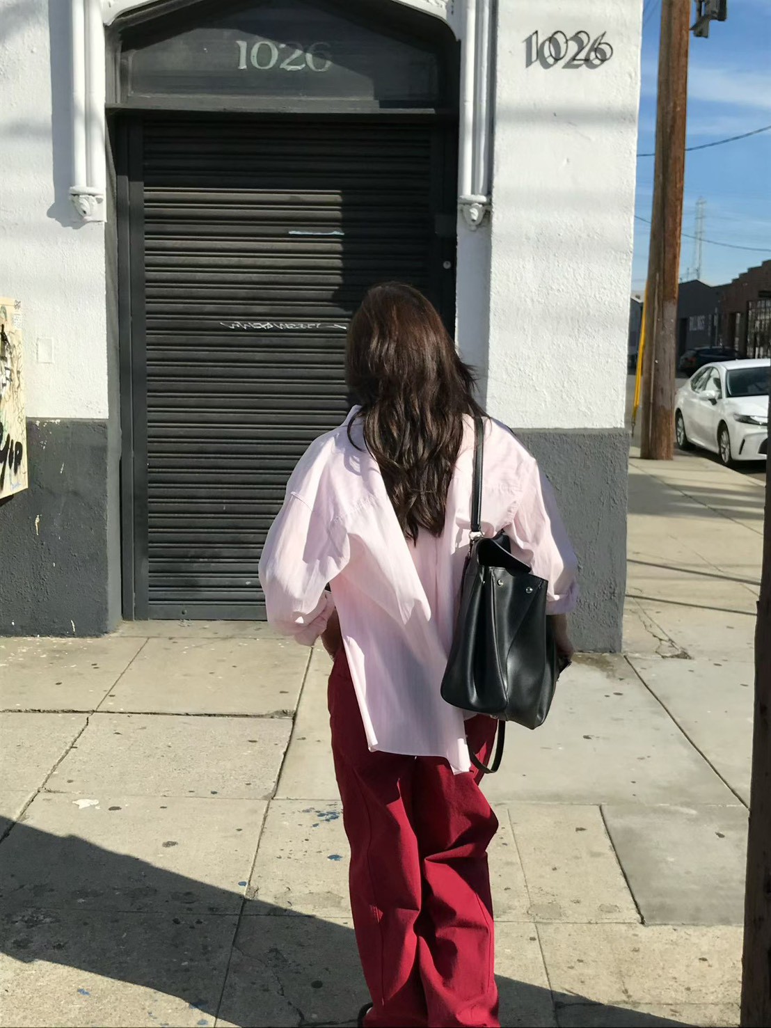 A95.小V家粉彩直條紋襯衫