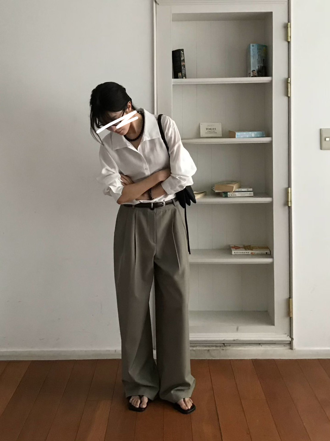 B59.小V家可立領2WAY襯衫