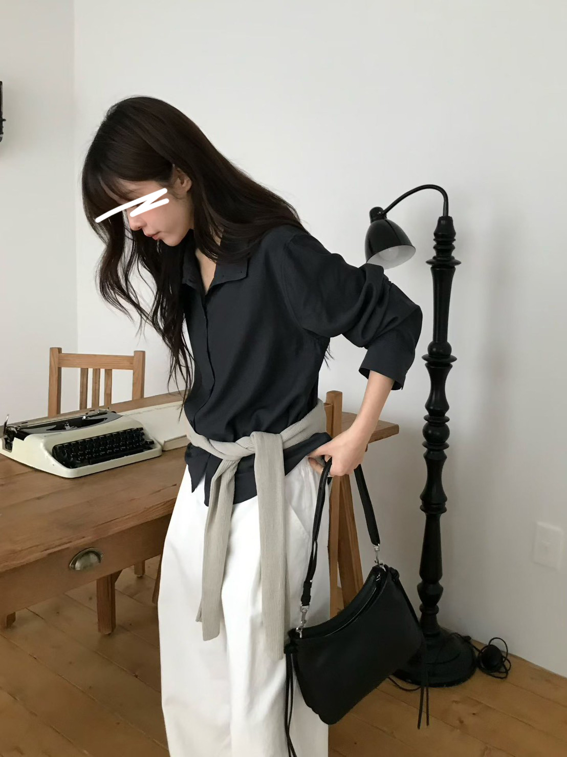 B59.小V家可立領2WAY襯衫