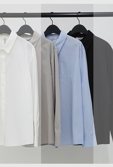 B80.纖瘦家溫柔淡雅襯衫