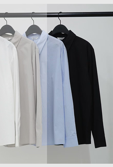 B80.纖瘦家溫柔淡雅襯衫