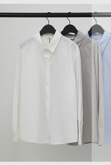 B80.纖瘦家溫柔淡雅襯衫