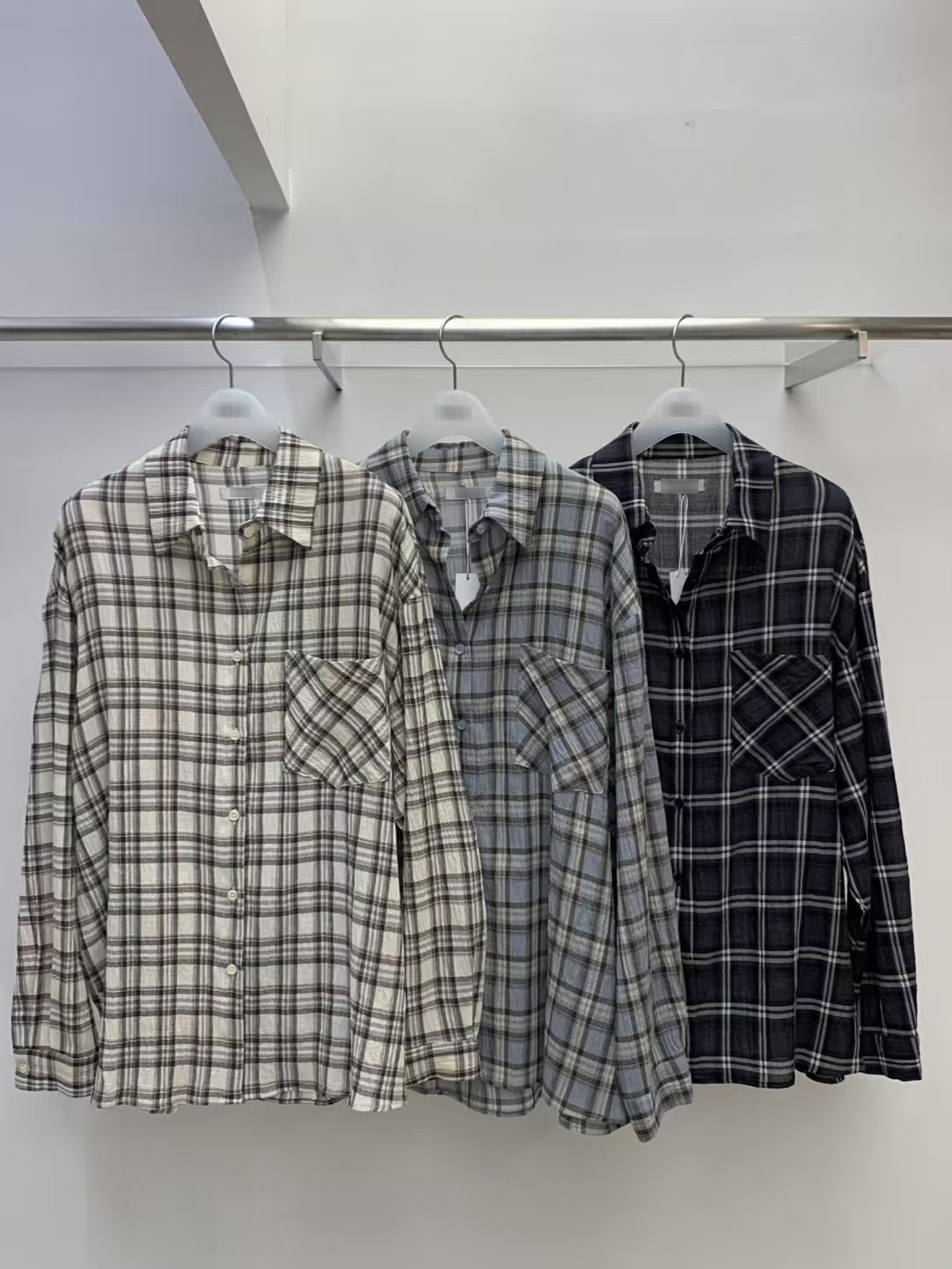 B136.學院經典格紋襯衫