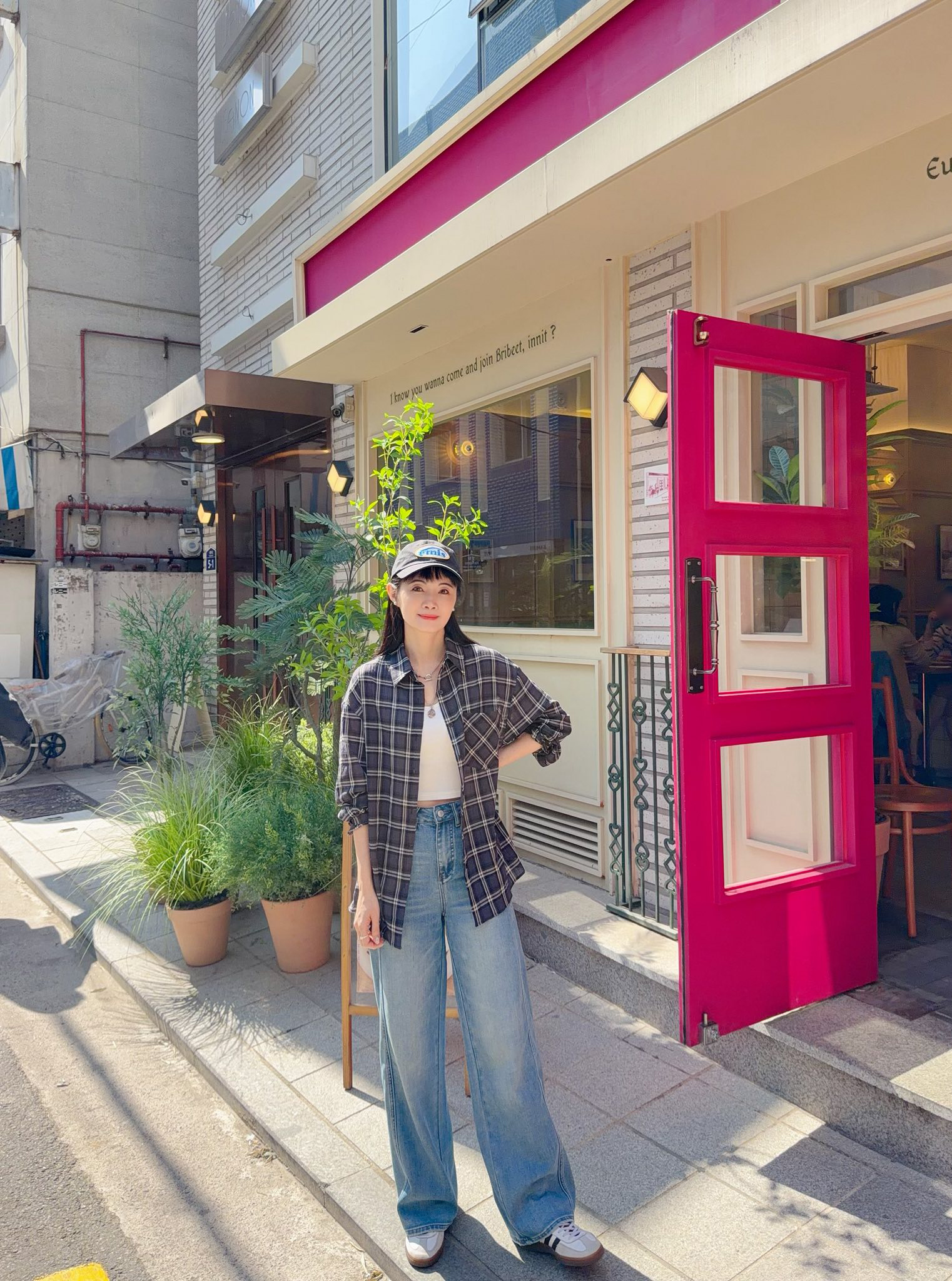 B136.學院經典格紋襯衫