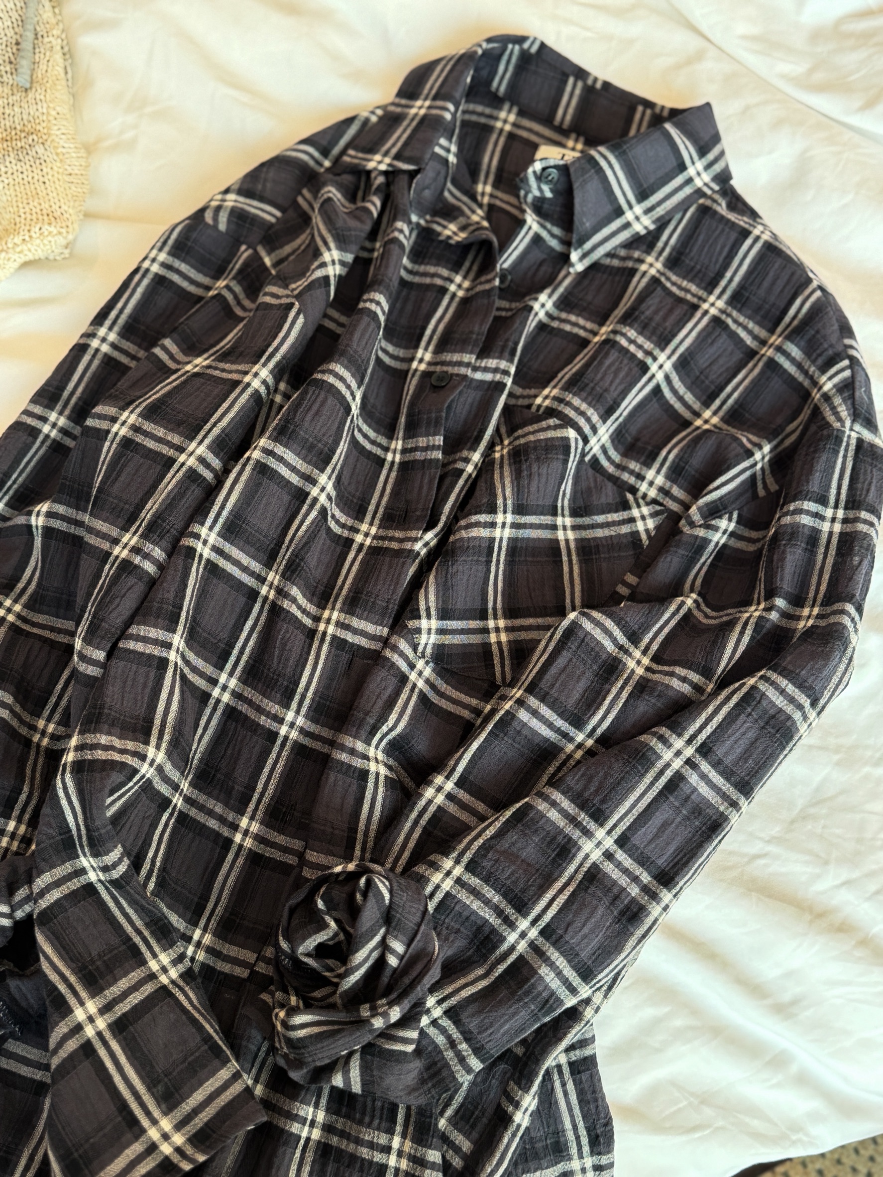 B136.學院經典格紋襯衫