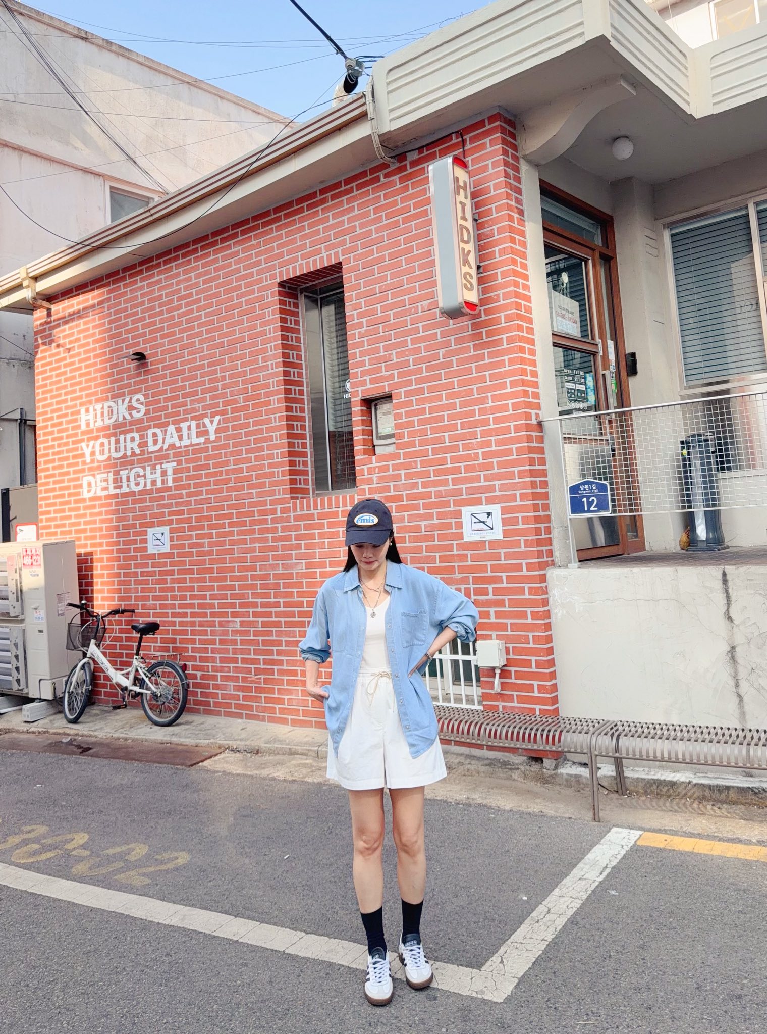 B131.舒適萊賽爾牛仔襯衫