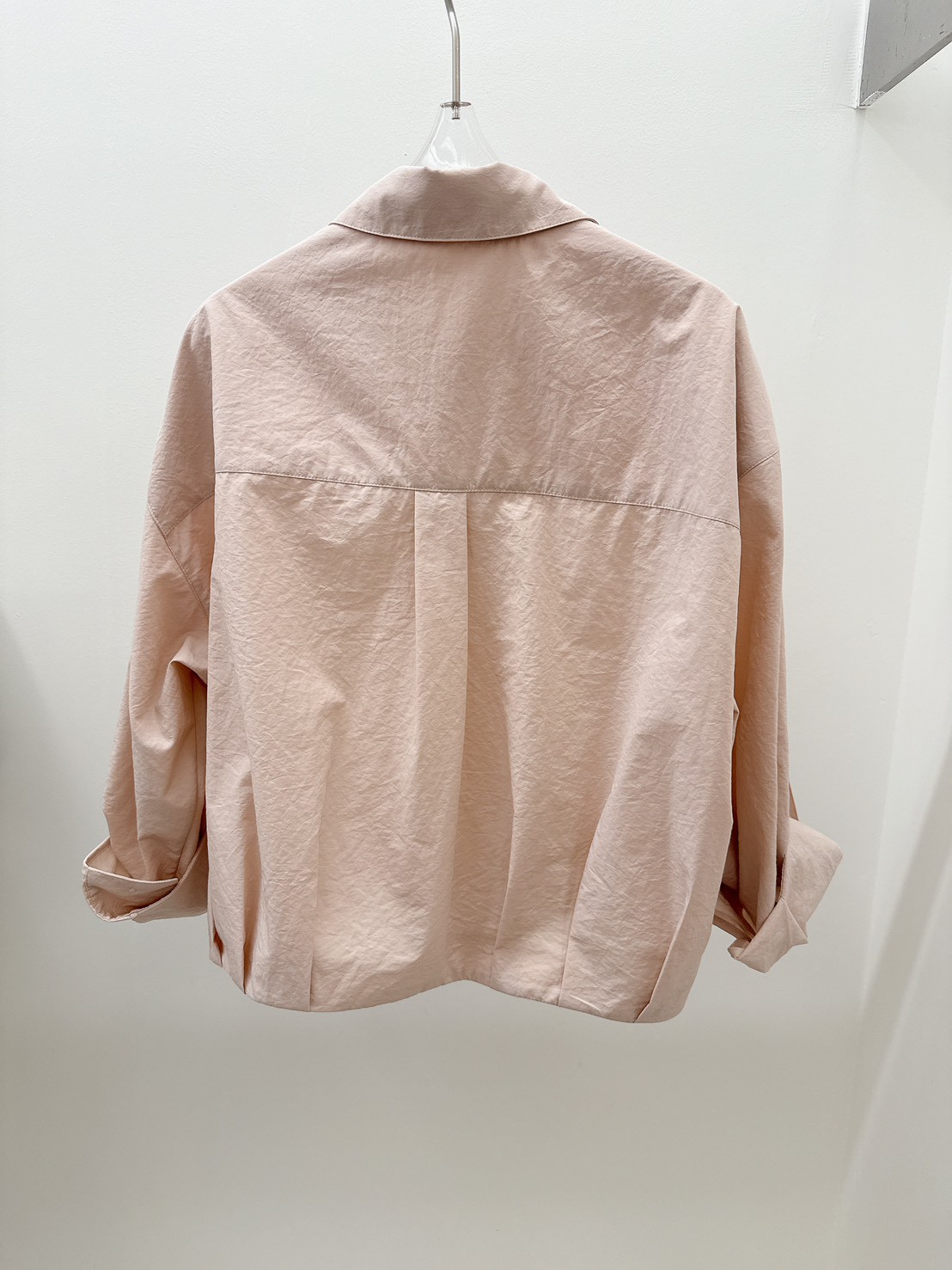 B128.溫柔女孩泡芙襯衫