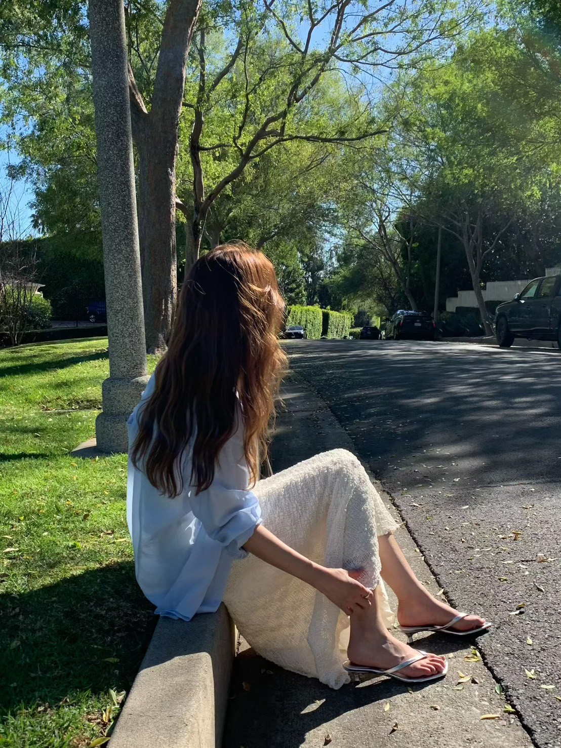 B26.大V家淡雅美人襯衫