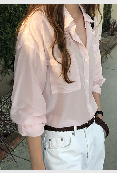 B26.大V家淡雅美人襯衫
