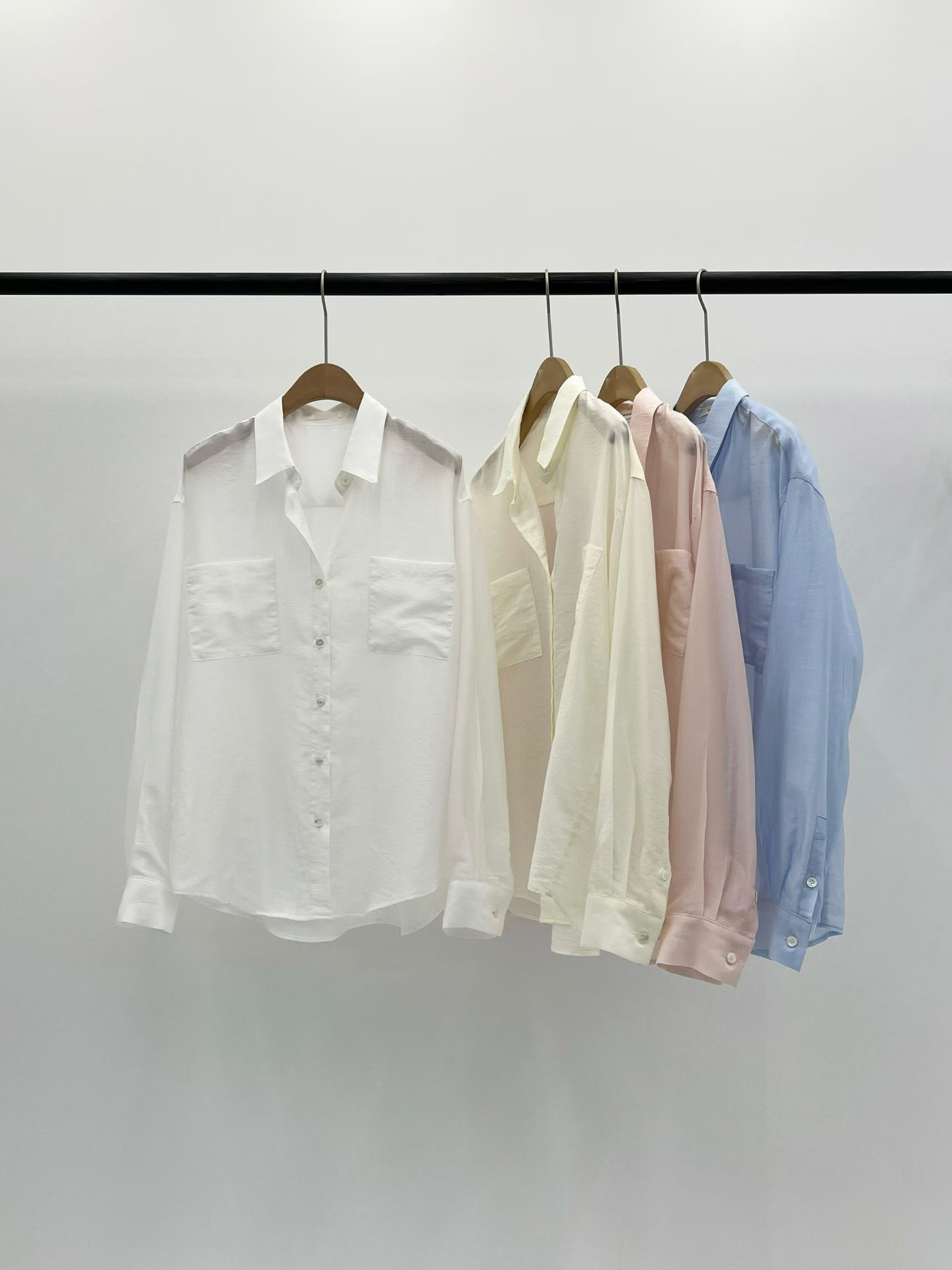 B26.大V家淡雅美人襯衫