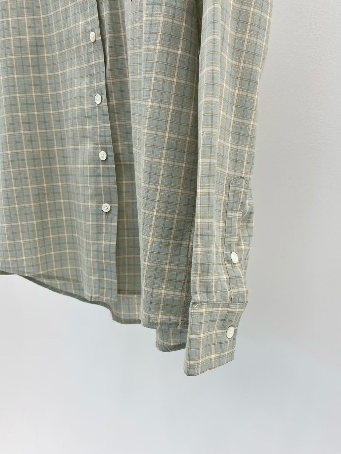 B24.大V家復古小格子襯衫