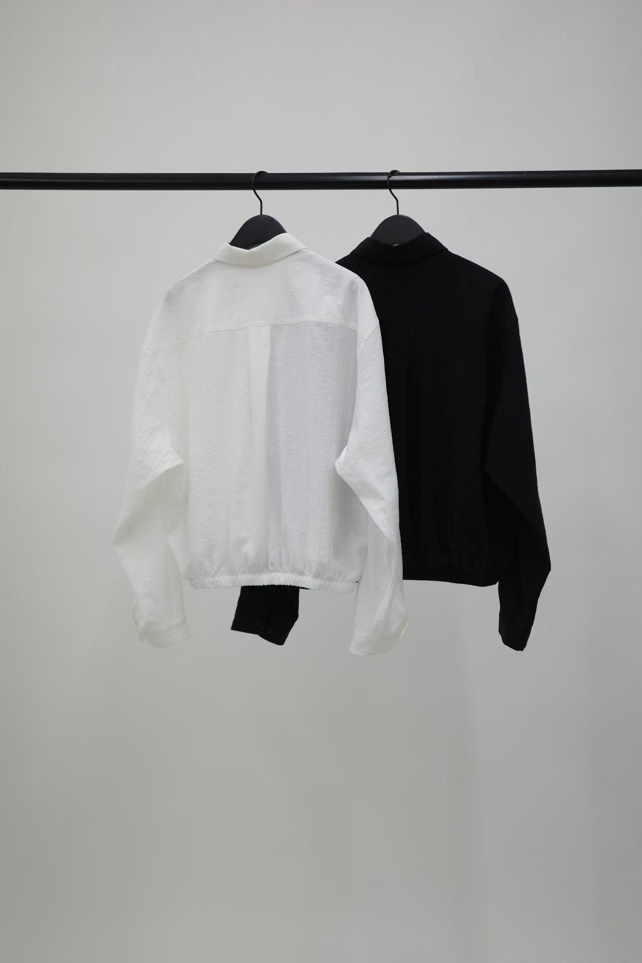 B108.纖瘦家簡約襯衫外套