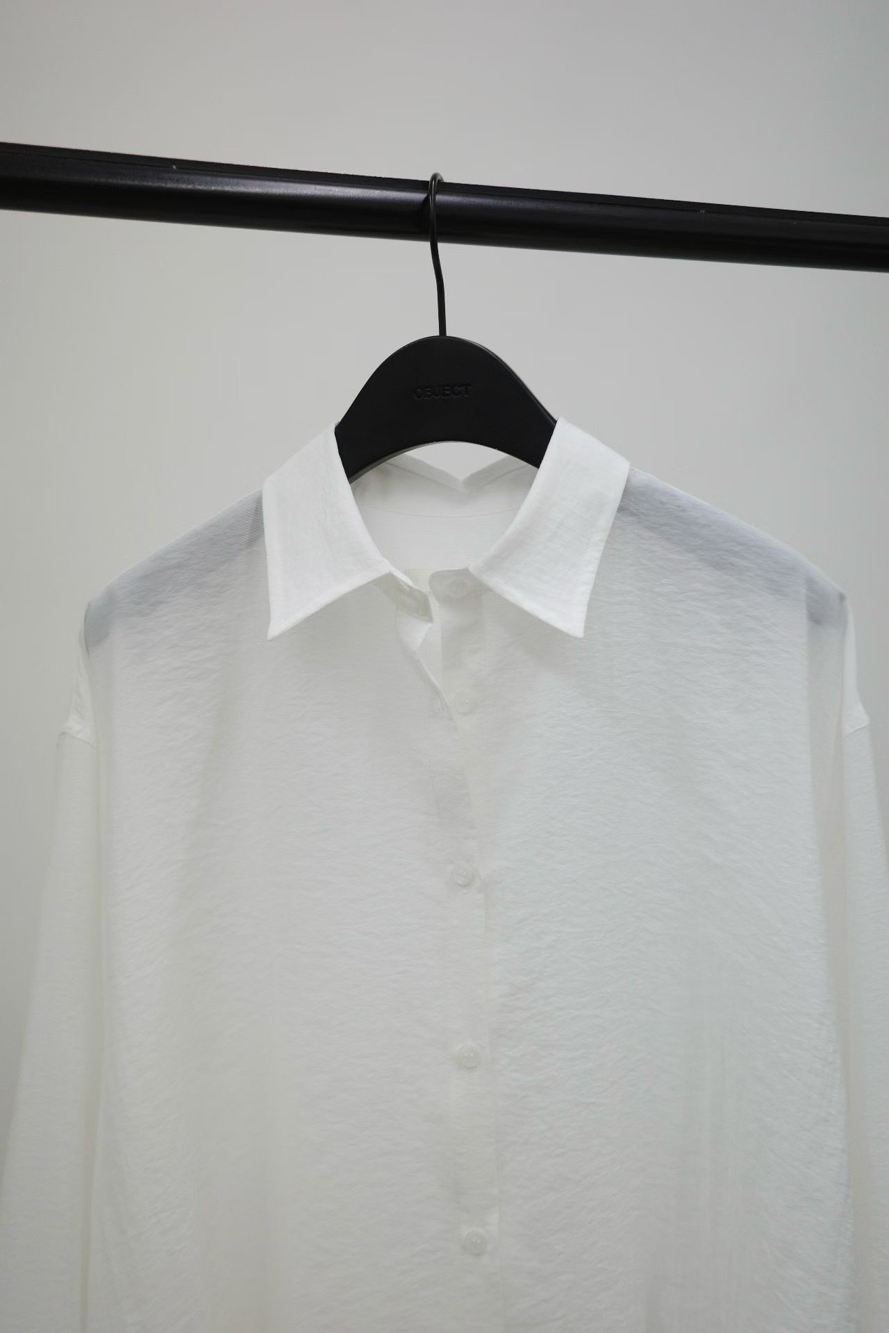 B108.纖瘦家簡約襯衫外套