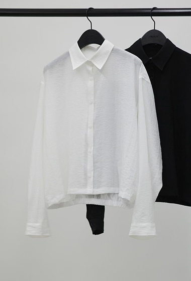 B108.纖瘦家簡約襯衫外套