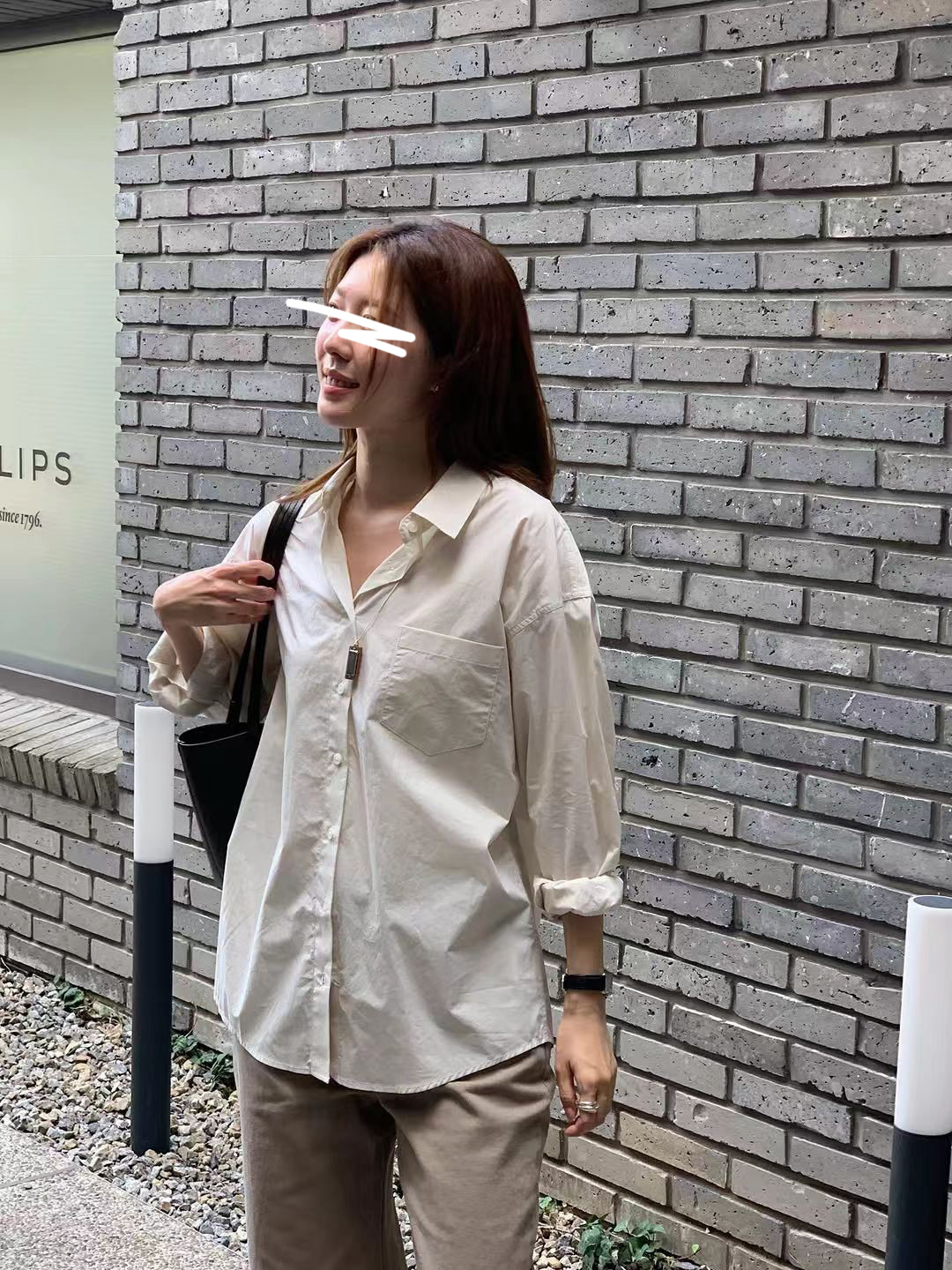 B34.大V家.莫蘭迪色盤襯衫